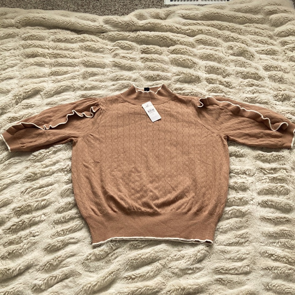 New with tags. Ann Taylor mock neck sweater. Size small